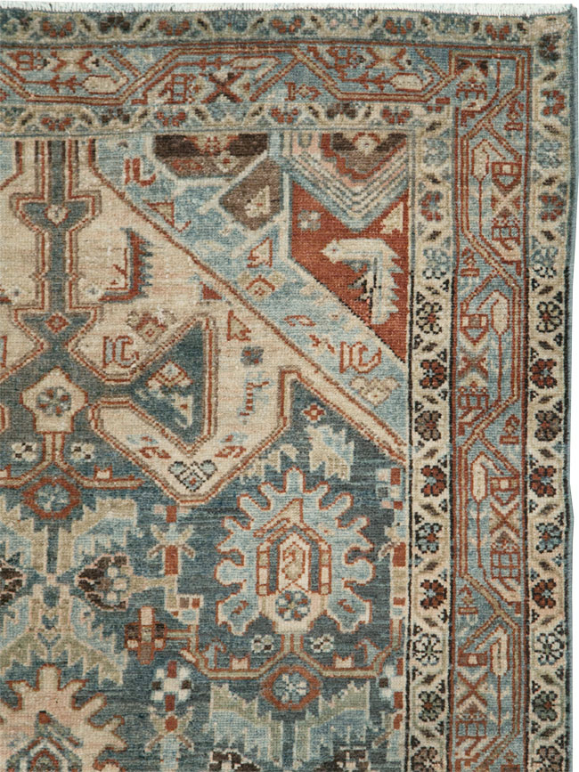 Vintage Persian Malayer Rug, No.28633 - Staging