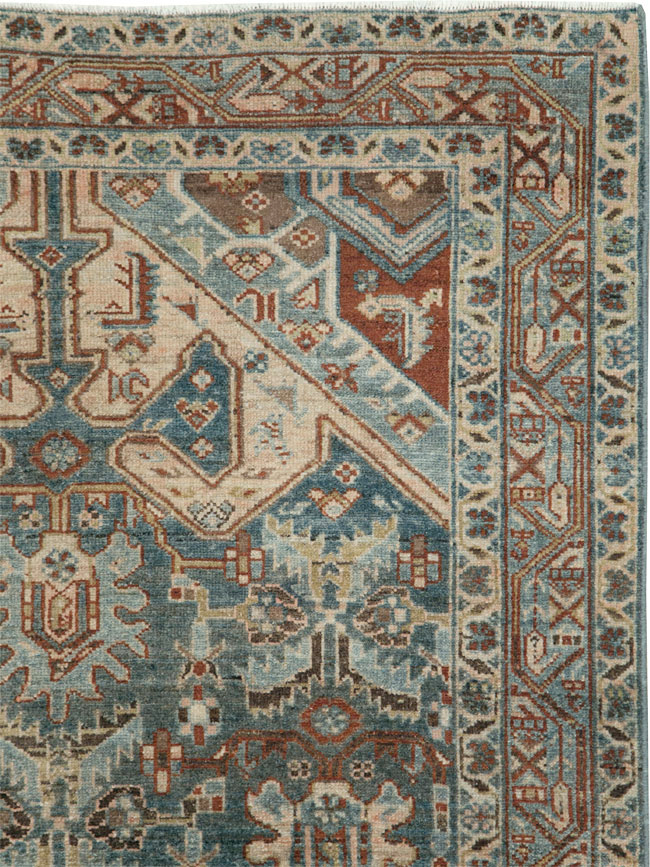 Vintage Persian Malayer Rug, No.28633 - Staging