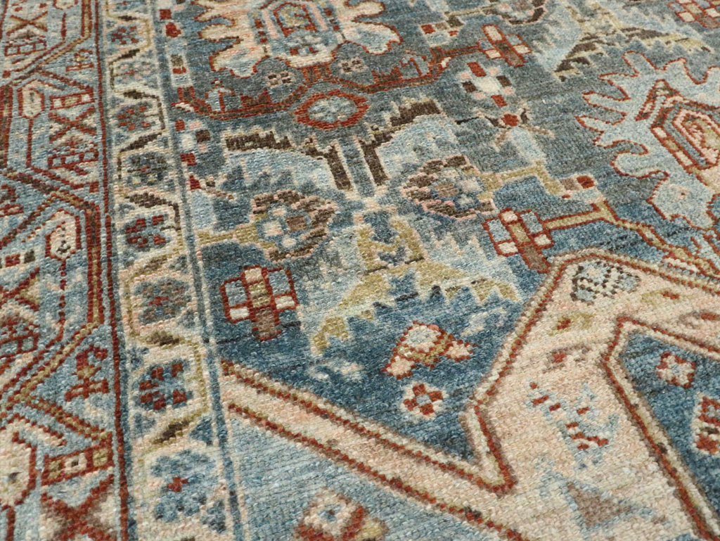 Vintage Persian Malayer Rug, No.28633 - Staging
