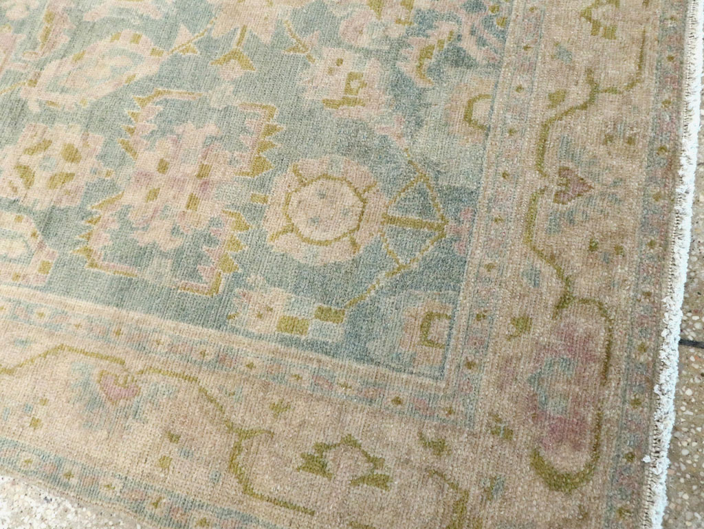 Vintage Persian Malayer Accent Rug, No.28651 - Staging