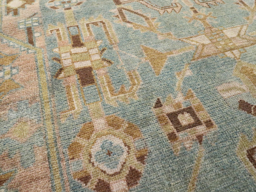Vintage Persian Malayer Rug, No.28655 - Staging