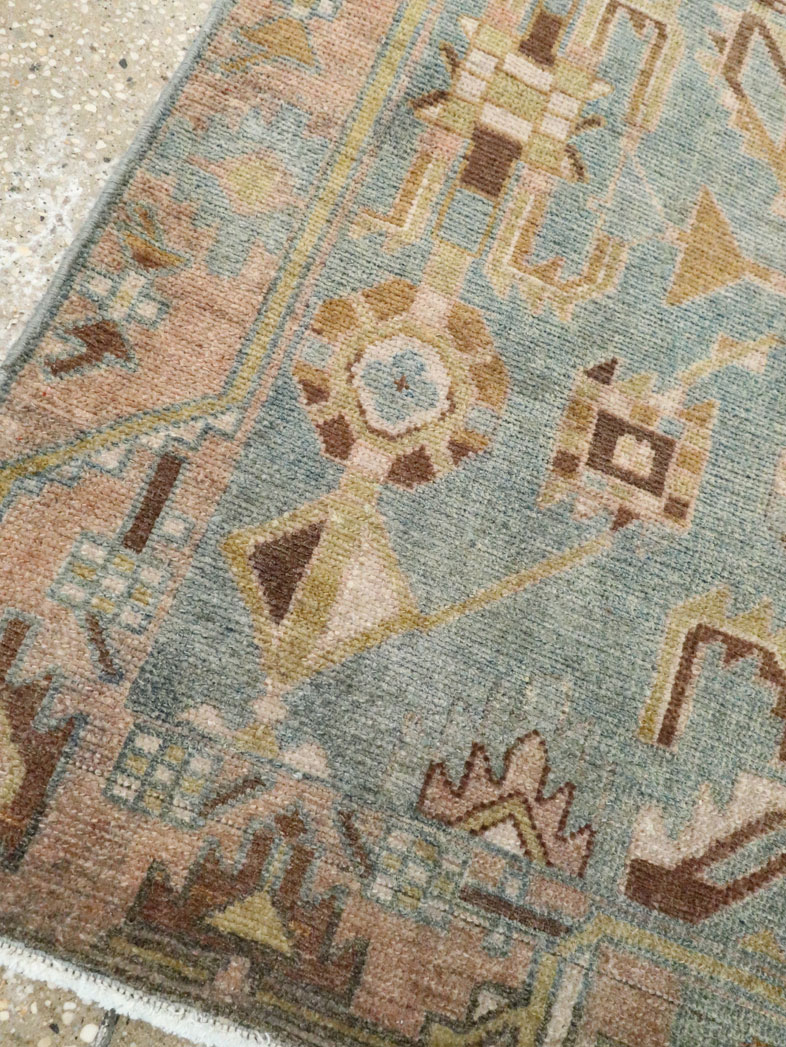 Vintage Persian Malayer Rug, No.28655 - Staging