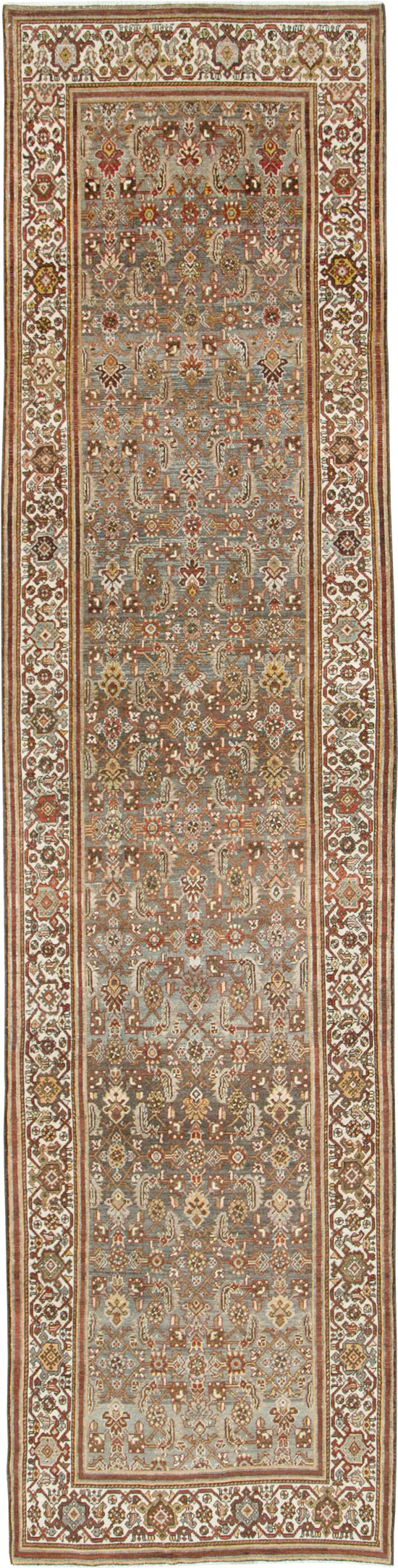 Vintage Persian Malayer Carpet, No.28667 - Staging