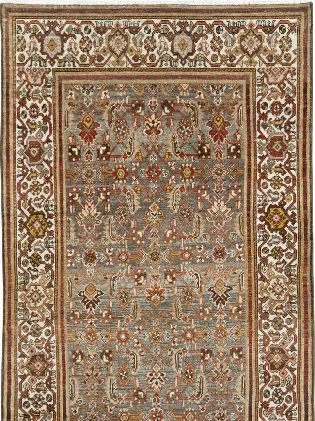 Vintage Persian Malayer Carpet, No.28667 - Staging