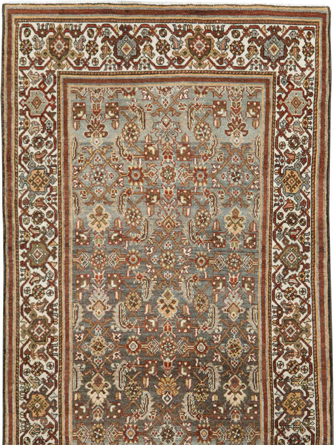 Vintage Persian Malayer Carpet, No.28667 - Staging