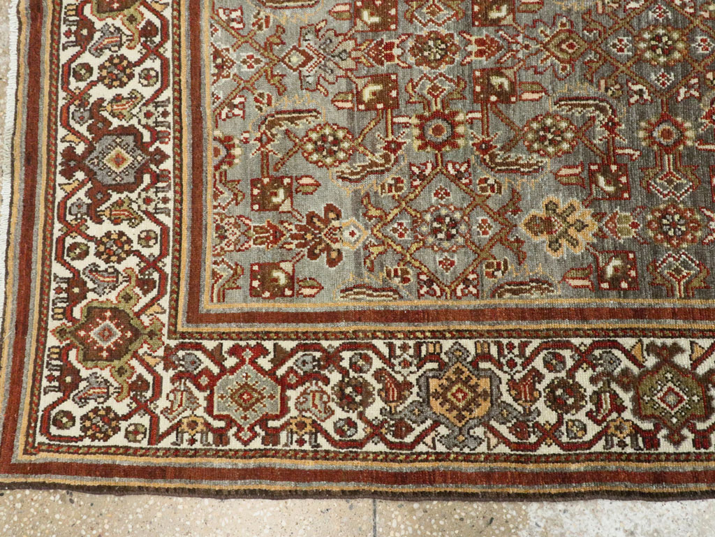Vintage Persian Malayer Carpet, No.28667 - Staging