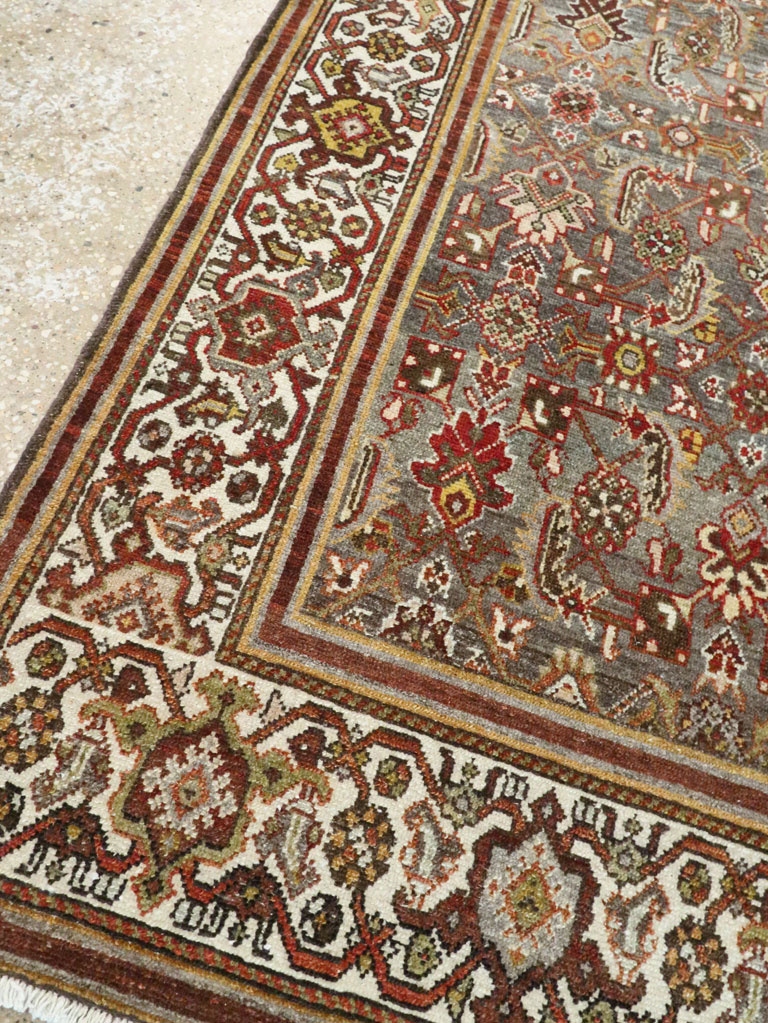 Vintage Persian Malayer Carpet, No.28667 - Staging