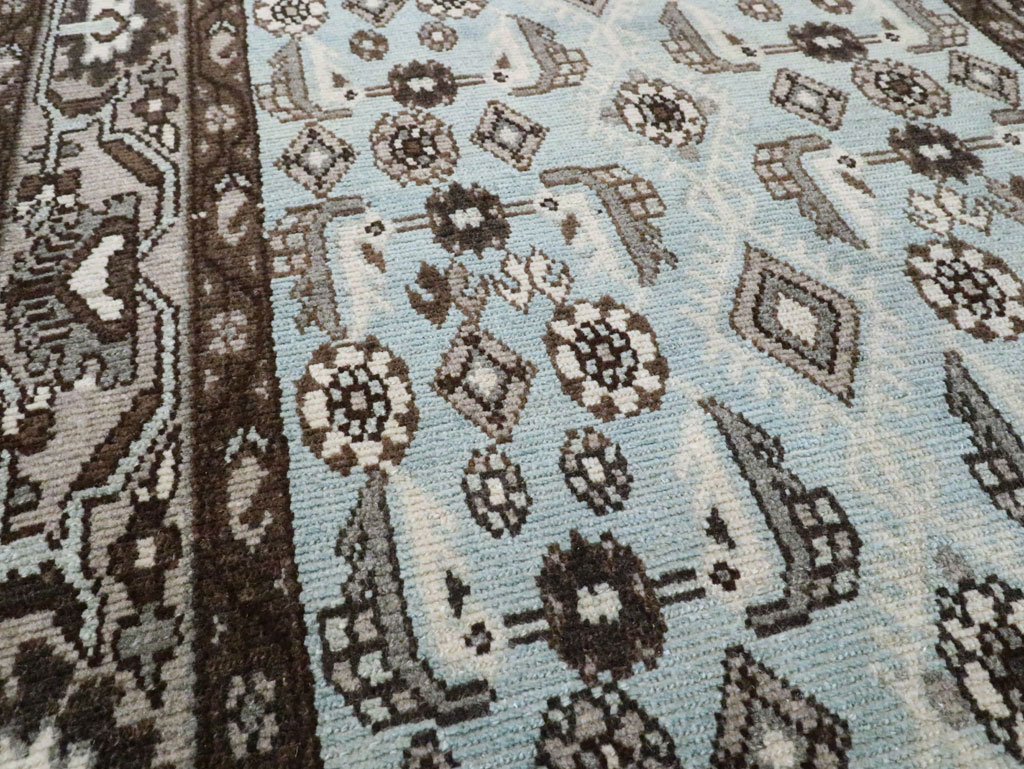 Vintage Persian Malayer Long Runner (Pair: 1 of 2), No.28669 - Staging