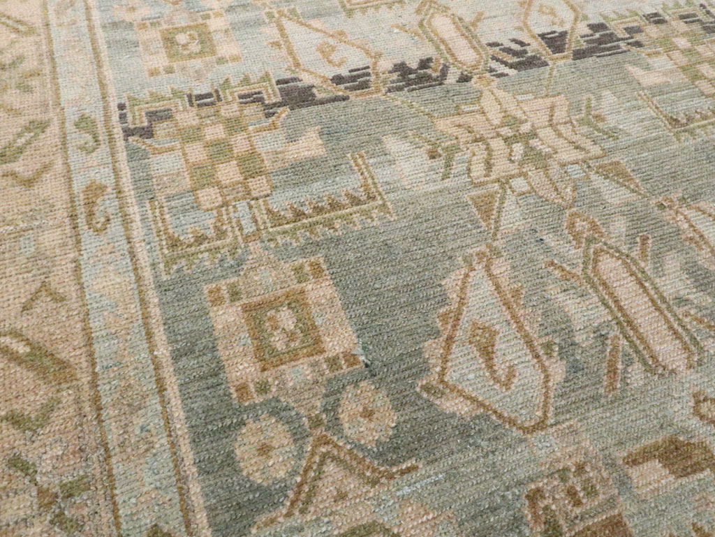 Vintage Persian Malayer Long Runner, No.28670 - Staging