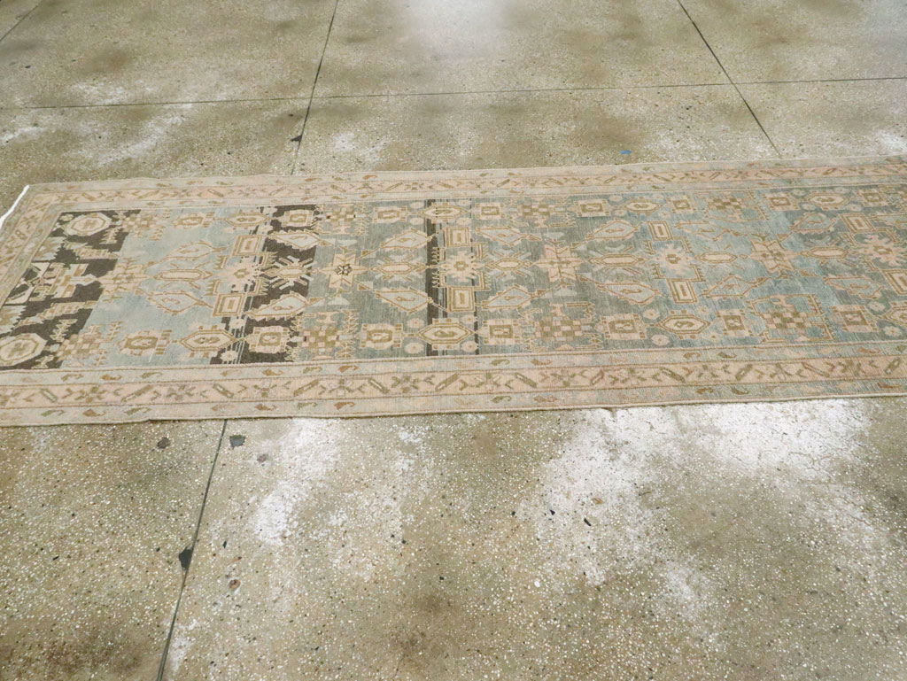 Vintage Persian Malayer Long Runner, No.28670 - Staging