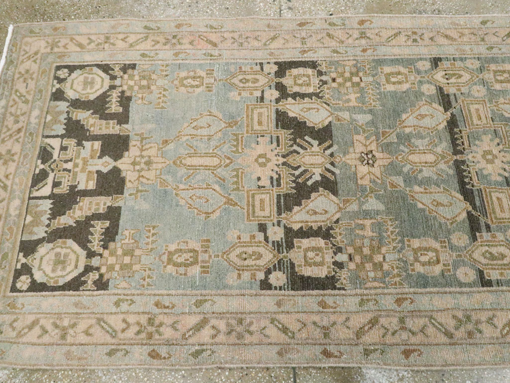 Vintage Persian Malayer Long Runner, No.28670 - Staging