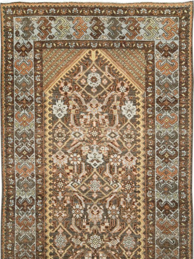 Antique Persian Malayer Runner, No.28671 - Staging
