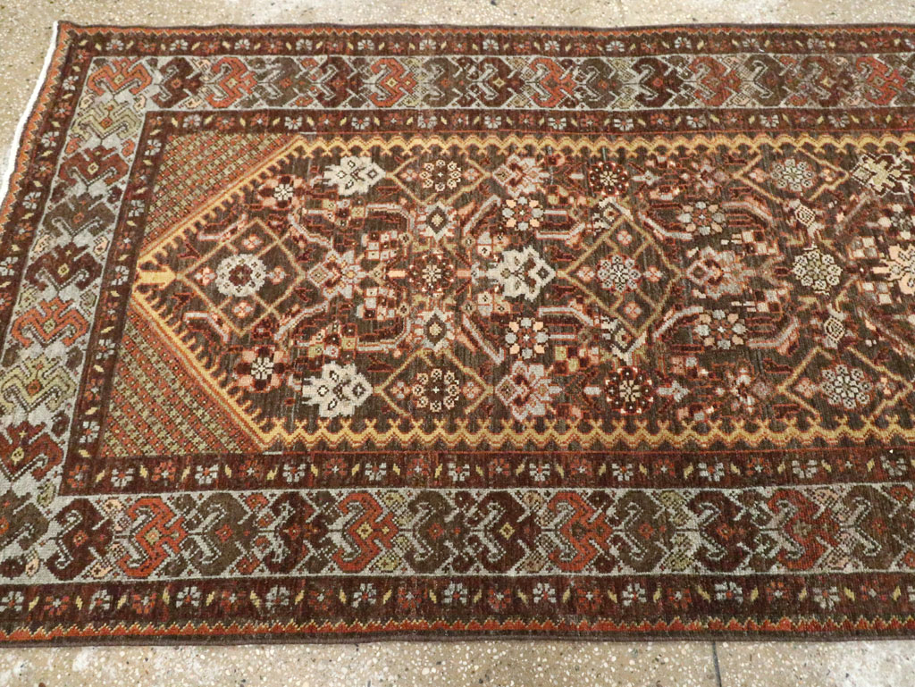Antique Persian Malayer Runner, No.28671 - Staging