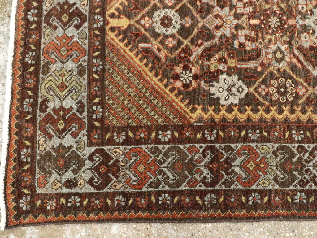 Antique Persian Malayer Runner, No.28671 - Staging