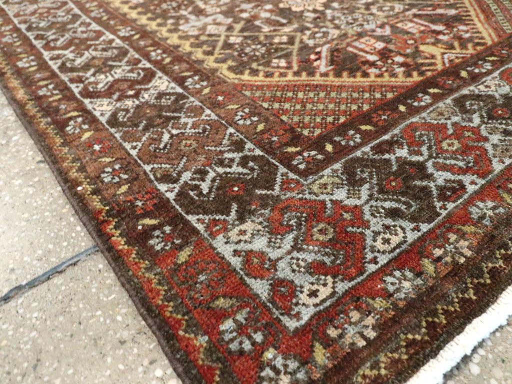 Antique Persian Malayer Runner, No.28671 - Staging
