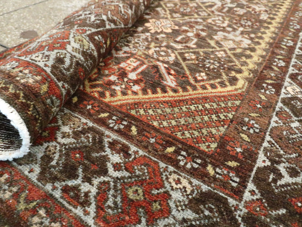 Antique Persian Malayer Runner, No.28671 - Staging