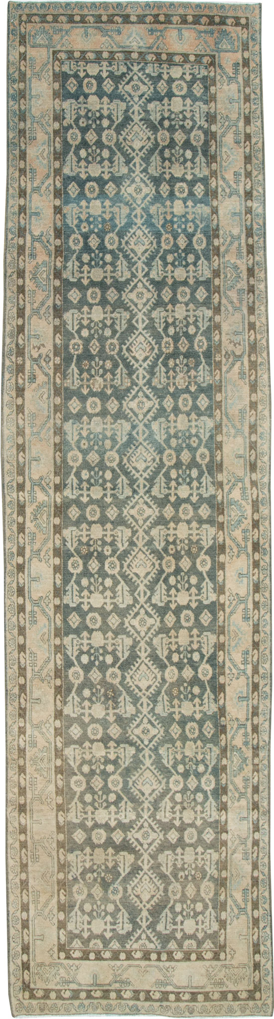 Vintage Persian Malayer Runner, No.28673 - Staging