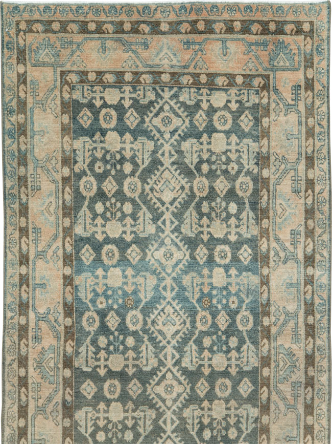Vintage Persian Malayer Runner, No.28673 - Staging