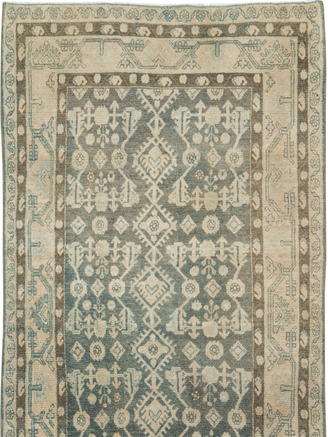 Vintage Persian Malayer Runner, No.28673 - Staging