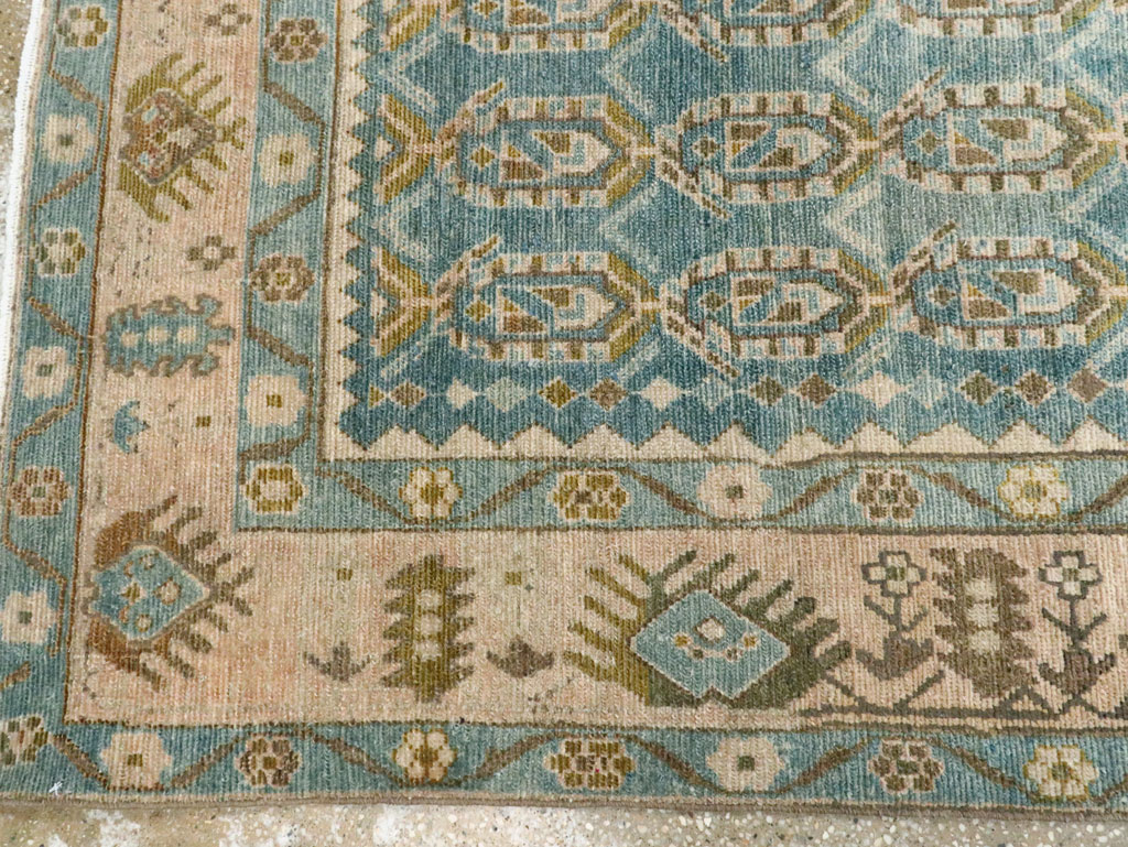 Vintage Persian Malayer Long Runner, No.28674 - Staging
