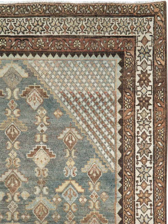 Antique Persian Malayer Runner, No.28677 - Staging