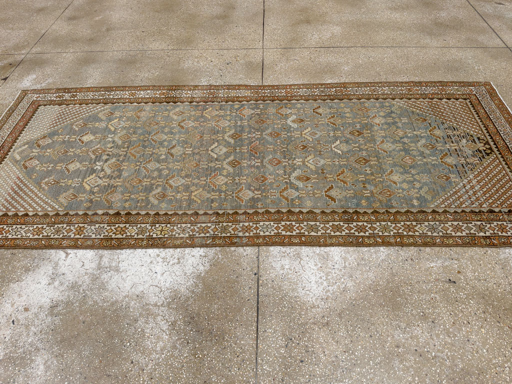 Antique Persian Malayer Runner, No.28677 - Staging