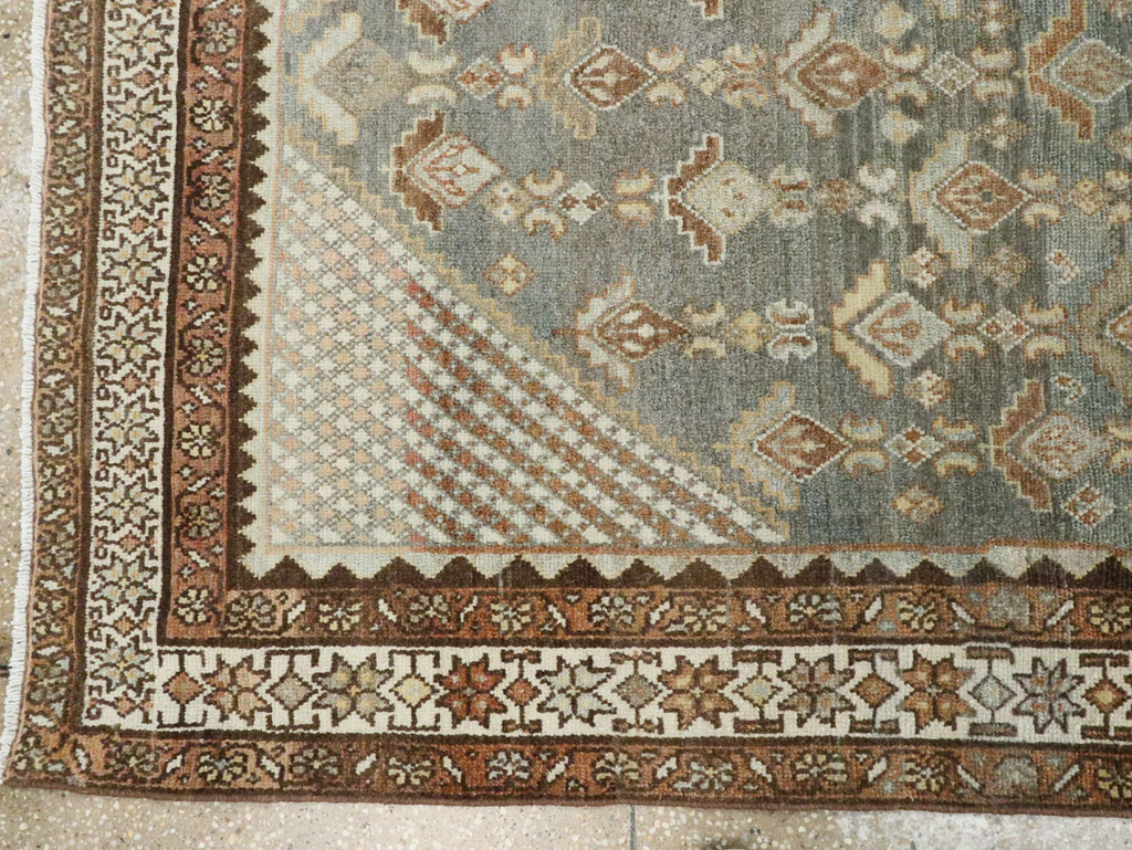 Antique Persian Malayer Runner, No.28677 - Staging