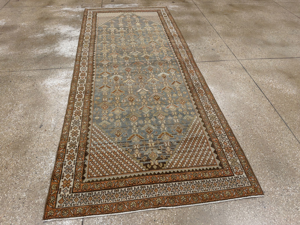 Antique Persian Malayer Runner, No.28677 - Staging
