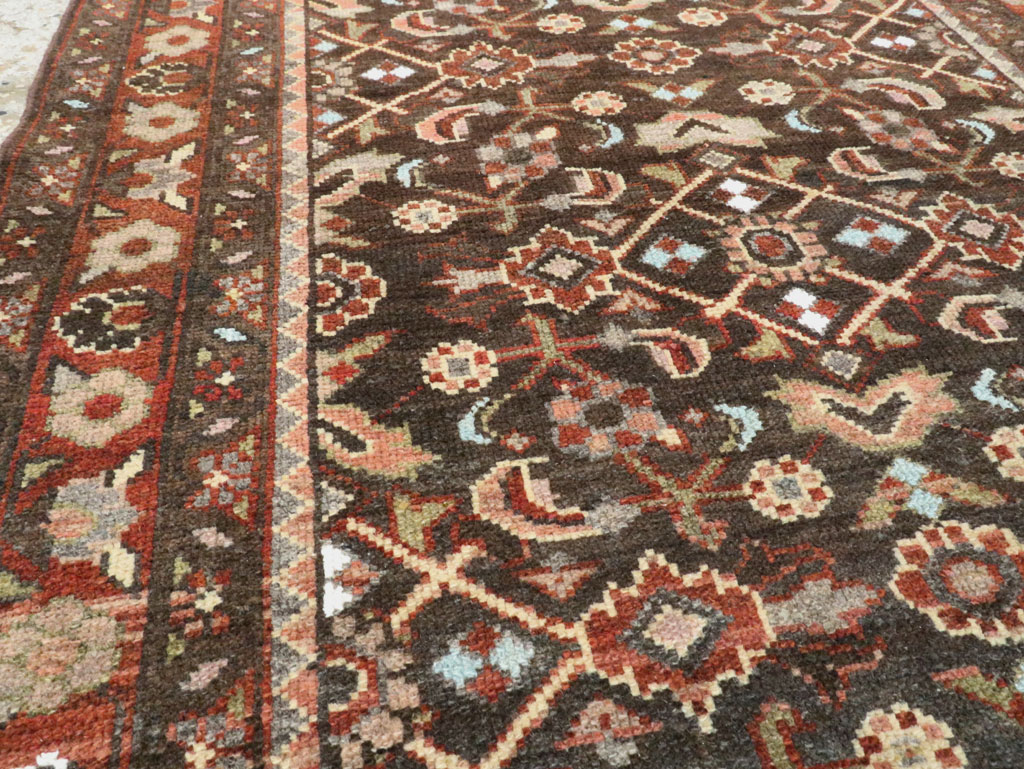 Vintage Persian Malayer Runner, No.28678 - Staging