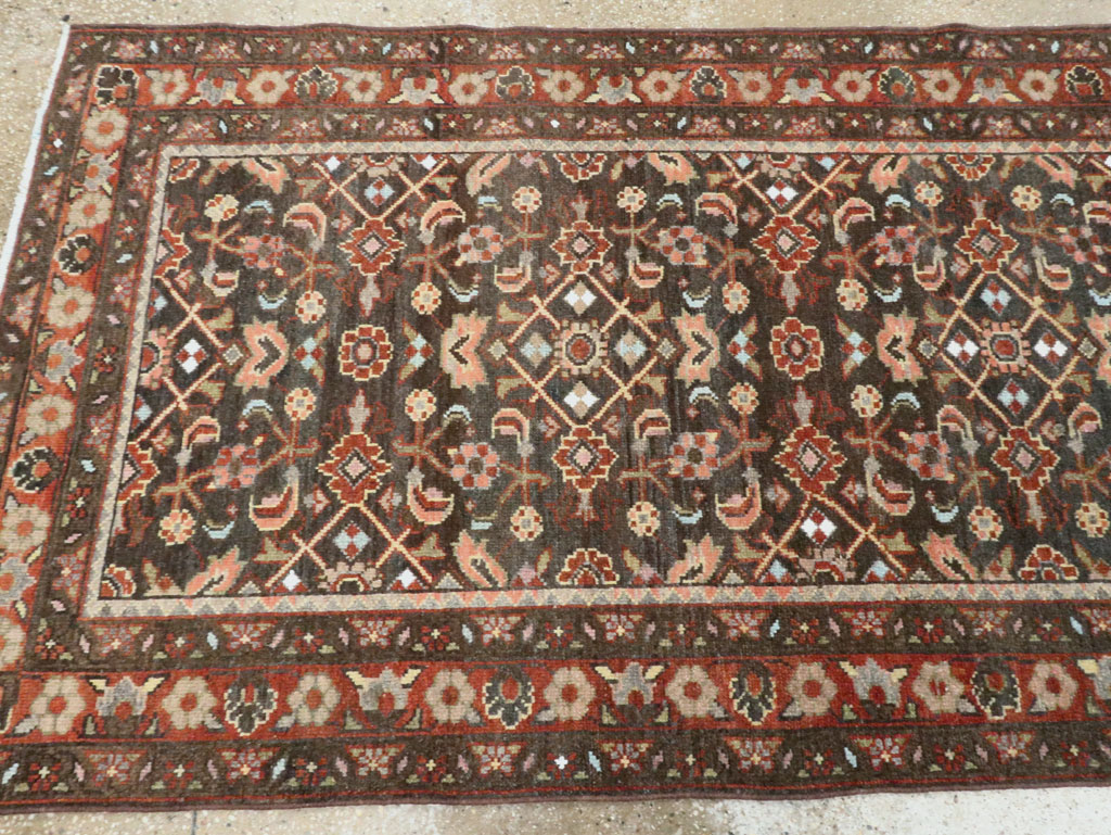 Vintage Persian Malayer Runner, No.28678 - Staging