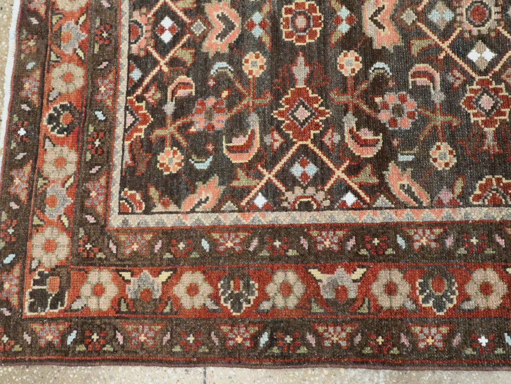 Vintage Persian Malayer Runner, No.28678 - Staging