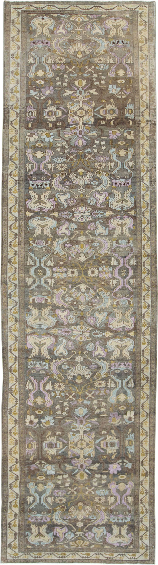 Antique Persian Malayer Runner, No.28679 - Staging