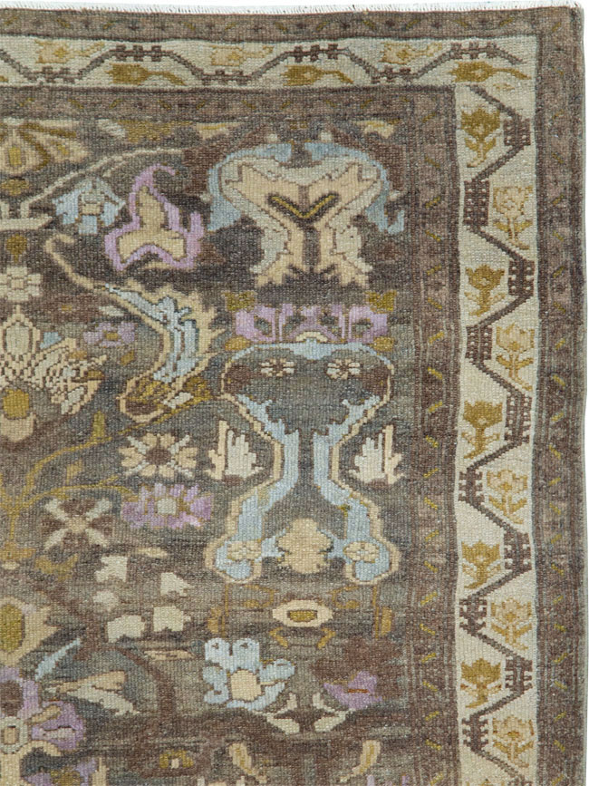 Antique Persian Malayer Runner, No.28679 - Staging
