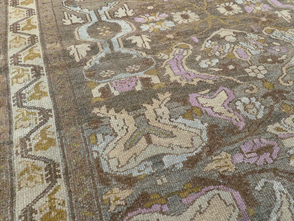 Antique Persian Malayer Runner, No.28679 - Staging