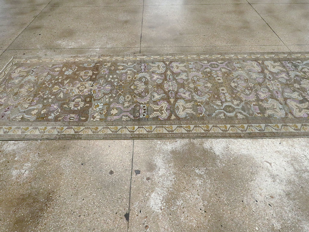 Antique Persian Malayer Runner, No.28679 - Staging