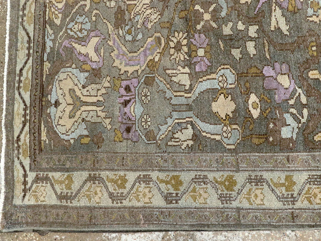 Antique Persian Malayer Runner, No.28679 - Staging