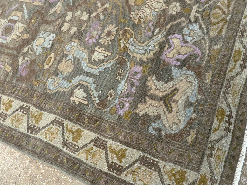 Antique Persian Malayer Runner, No.28679 - Staging