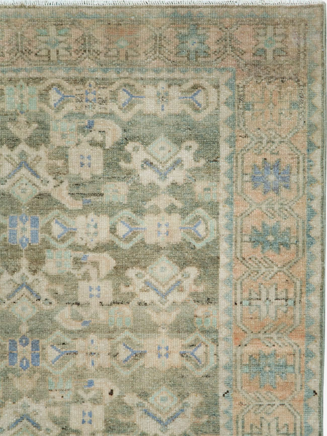 Vintage Persian Malayer Runner, No.28682 - Staging