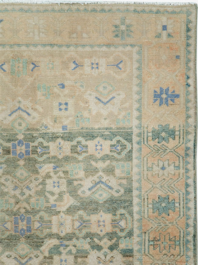 Vintage Persian Malayer Runner, No.28682 - Staging