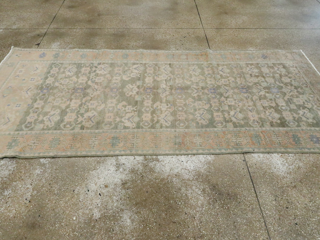 Vintage Persian Malayer Runner, No.28682 - Staging