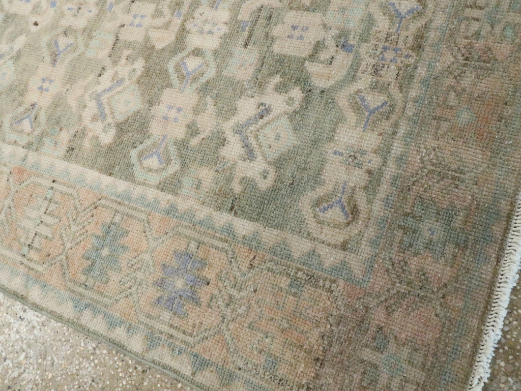 Vintage Persian Malayer Runner, No.28682 - Staging