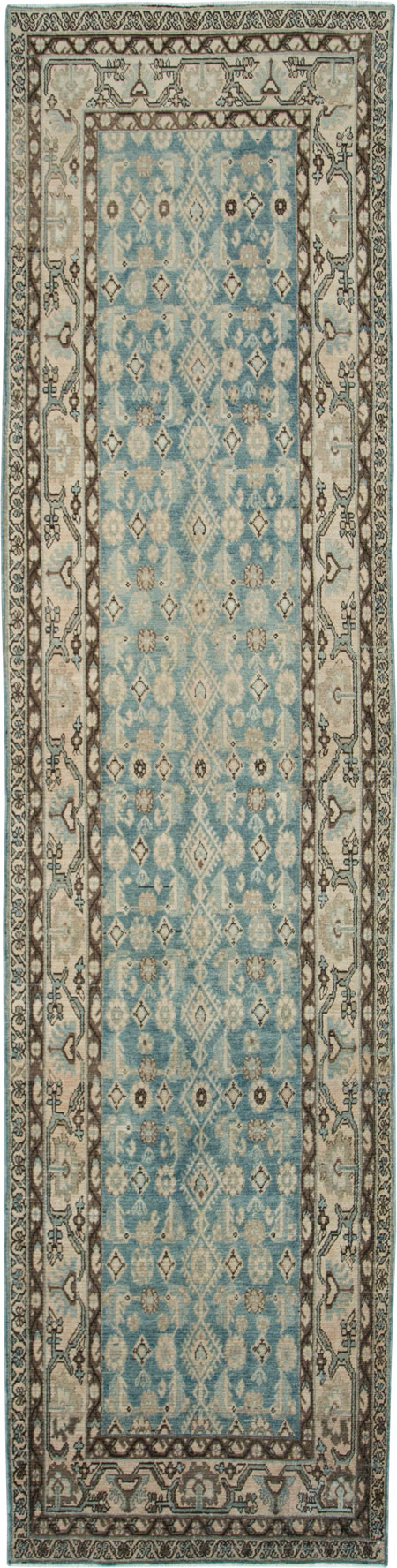 Vintage Persian Malayer Runner, No.28683 - Staging