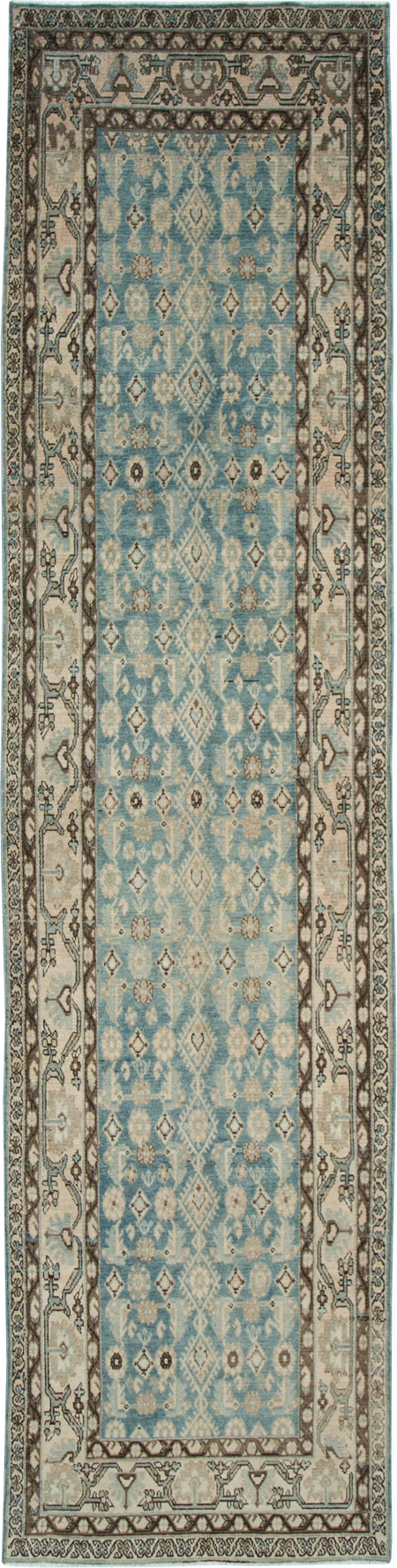 Vintage Persian Malayer Runner, No.28683 - Staging