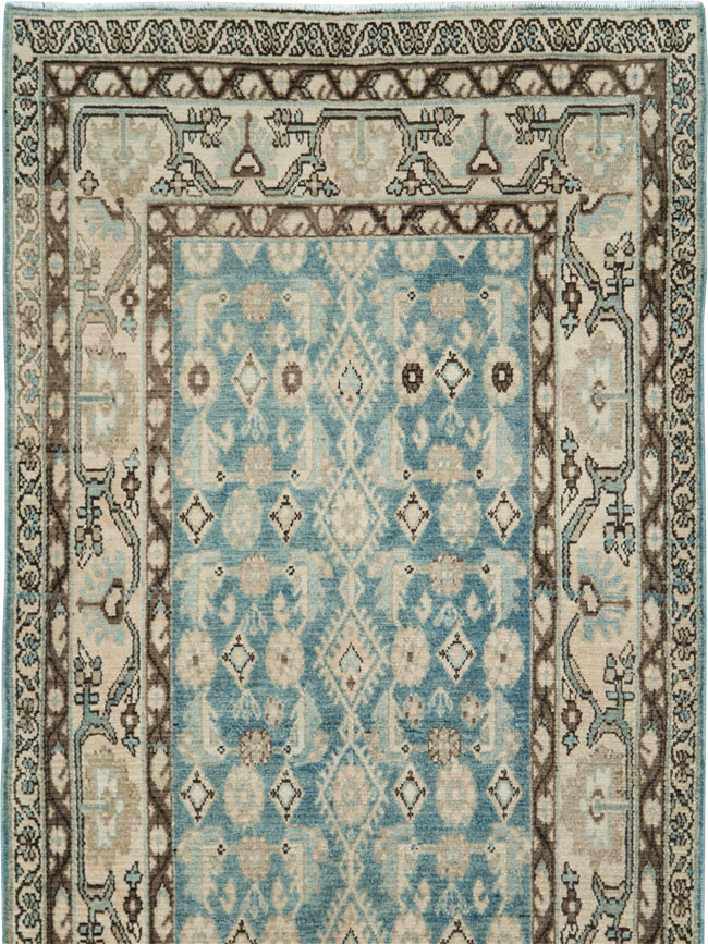 Vintage Persian Malayer Runner, No.28683 - Staging