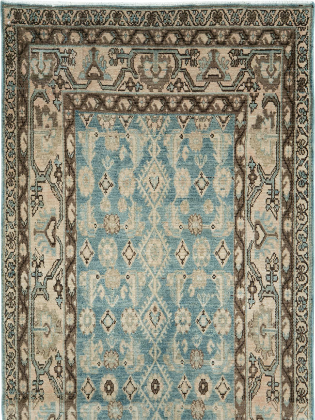Vintage Persian Malayer Runner, No.28683 - Staging