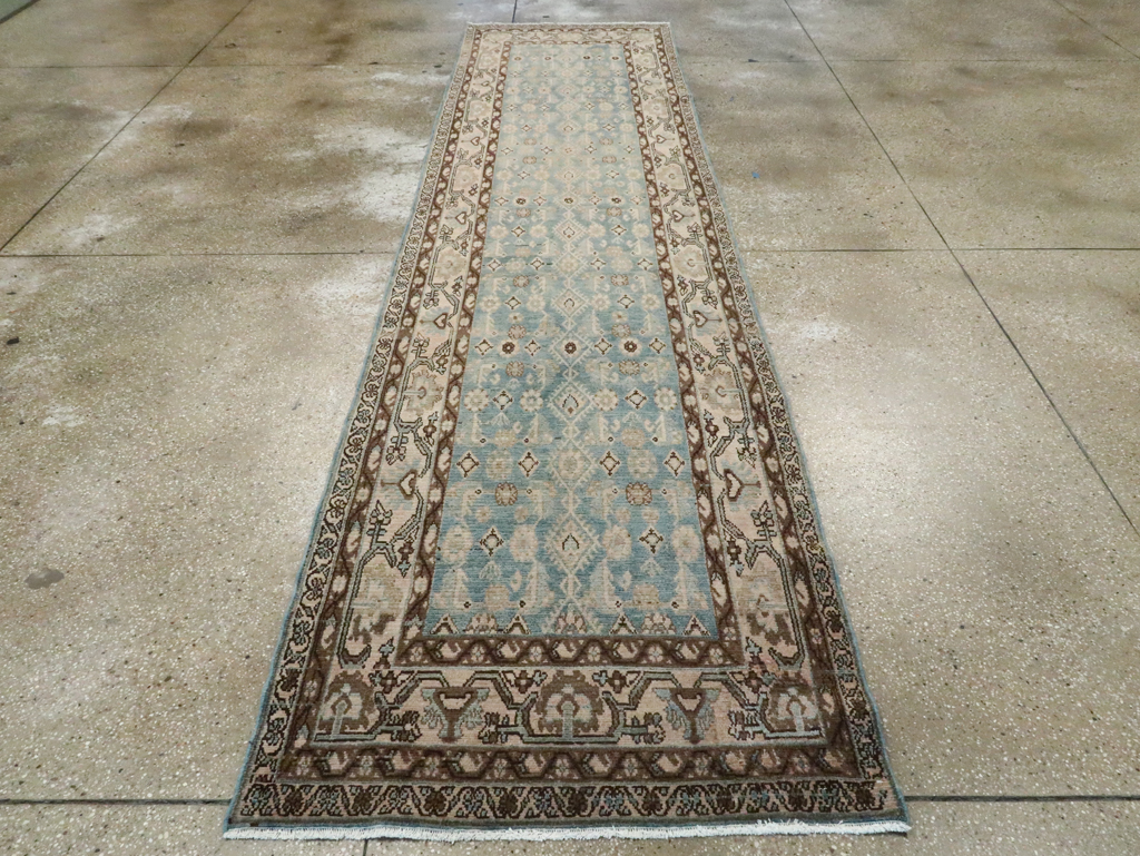 Vintage Persian Malayer Runner, No.28683 - Staging