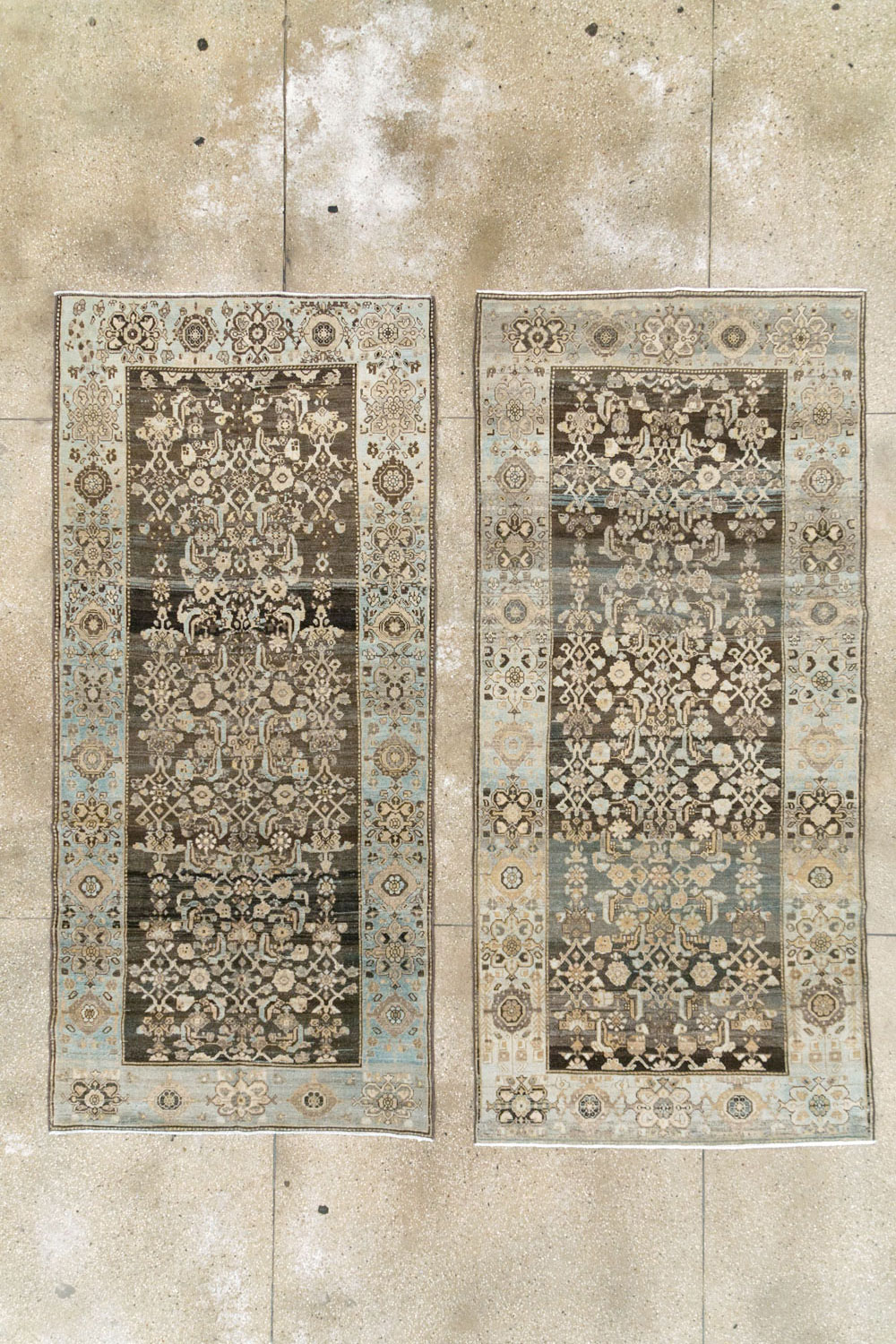 Vintage Persian Malayer Gallery Rug (Pair: 1 of 2), No.28684 - Staging