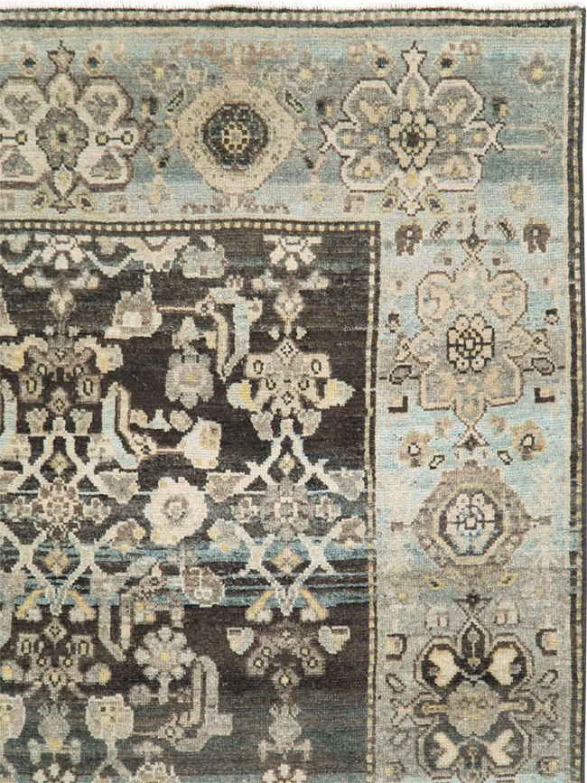 Vintage Persian Malayer Gallery Rug (Pair: 1 of 2), No.28684 - Staging