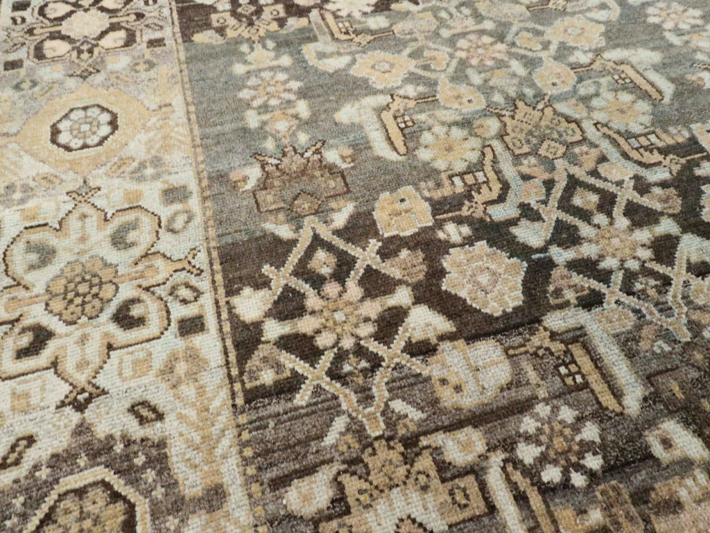 Vintage Persian Malayer Gallery Rug (Pair: 1 of 2), No.28684 - Staging