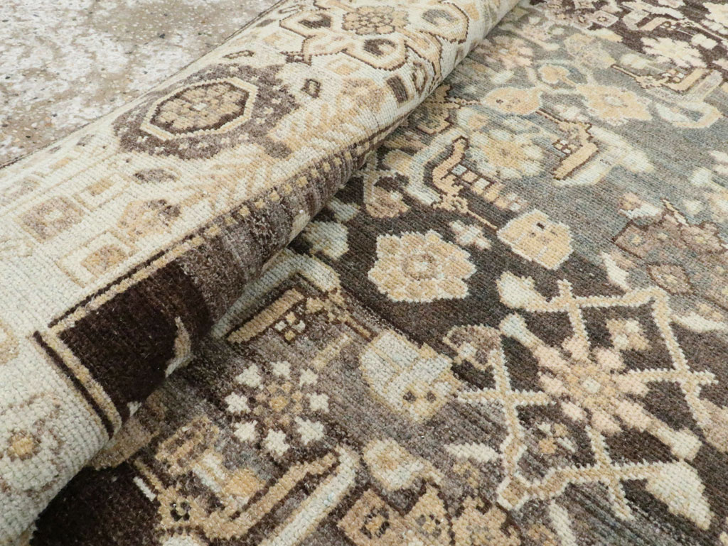 Vintage Persian Malayer Gallery Rug (Pair: 1 of 2), No.28684 - Staging